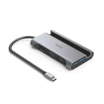 USB-C-Hub, Connect2Mobile, Multiport, 7 Anschlüsse - Hama