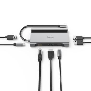 USB-C-Hub, Connect2Mobile, Multiport, 7 Anschlüsse - Hama