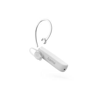 Mono-Bluetooth®-Headset MyVoice1500, Multipoint, Sprachsteuerung, weiß - Hama