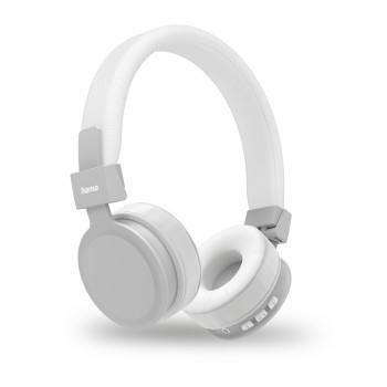 Bluetooth®-Kopfhörer Freedom Lit II, On-Ear, faltbar, Mikrofon, weiß - Hama