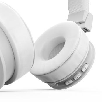 Bluetooth®-Kopfhörer Freedom Lit II, On-Ear, faltbar, Mikrofon, weiß - Hama