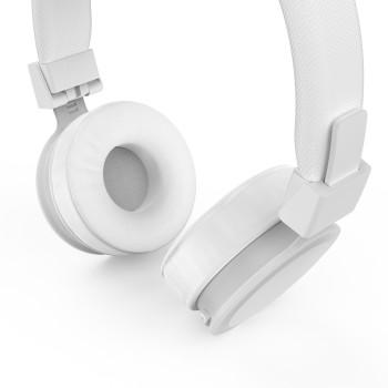 Bluetooth®-Kopfhörer Freedom Lit II, On-Ear, faltbar, Mikrofon, weiß - Hama