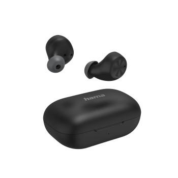Bluetooth®-Kopfhörer Passion Chop, TWS, In-Ear, Wireless Charging, schw. - Hama