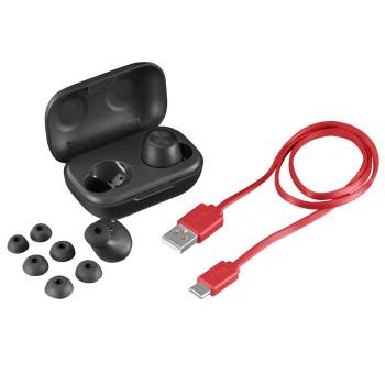 Bluetooth®-Kopfhörer Passion Chop, TWS, In-Ear, Wireless Charging, schw. - Hama