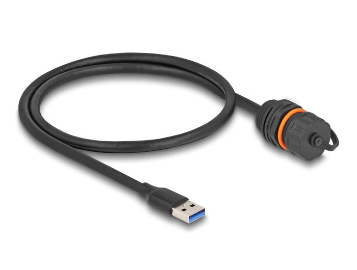 Delock USB 5 Gbps Kabel USB Typ-A Stecker zu USB Typ-A Einbaubuchse m