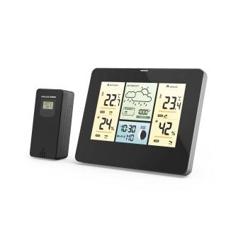 WLAN-Wetterstation mit App, Außensensor, Thermometer/Hygrometer/Barometer - Hama