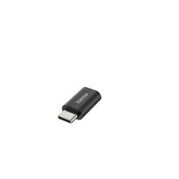 USB-OTG-Adapter, USB-C-Stecker - micro-USB-Anschluss, USB 2.0, 480 Mbit/s - Hama