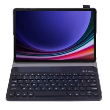 Luxe Keyboard Folio Samsung Galaxy S9/S9FE AZERTY, Schwarz - JustinCase