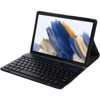 Luxe Keyboard Folio Samsung Galaxy Tab A8 AZERTY, Schwarz - JustinCase