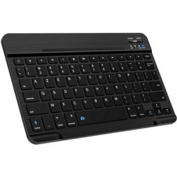Luxe Keyboard Folio Samsung Galaxy Tab A8 AZERTY, Schwarz - JustinCase