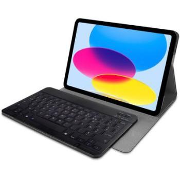Luxe Keyboard Folio iPad 10.9 AZERTY, Schwarz - JustinCase