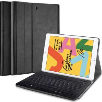 Luxe Keyboard Folio iPad 10.2 AZERTY, Schwarz - JustinCase