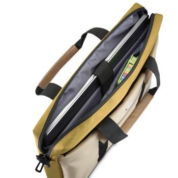 Laptop-Tasche Silvan, nachhaltig, für 40 - 41 cm (15,6 - 16,2), curry - Hama