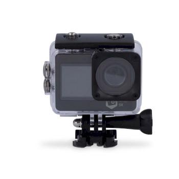 Action Cam Doppelbildschirm 5K@30fps 16 MPixel Wasserdicht bis: - Nedis