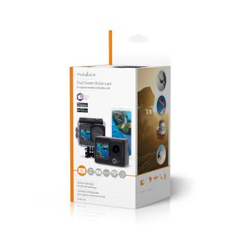 Action Cam Doppelbildschirm 5K@30fps 16 MPixel Wasserdicht bis: - Nedis