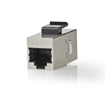 Netzwerkverbindung CAT6a / CAT7 Geschirmt RJ45 Female RJ45 Female - Nedis