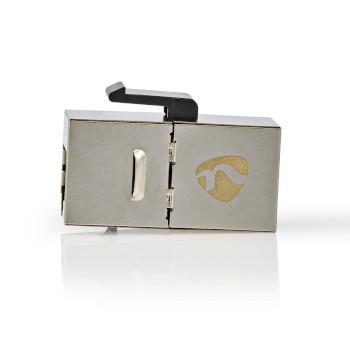 Netzwerkverbindung CAT6a / CAT7 Geschirmt RJ45 Female RJ45 Female - Nedis