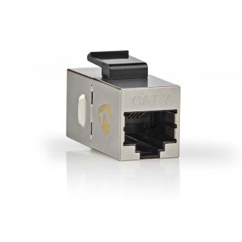 Netzwerkverbindung CAT6a / CAT7 Geschirmt RJ45 Female RJ45 Female - Nedis