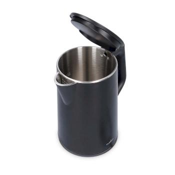 Wasserkocher 1,5 l Kunststoff Schwarz 360 Grad drehbar Verdecktes - Nedis