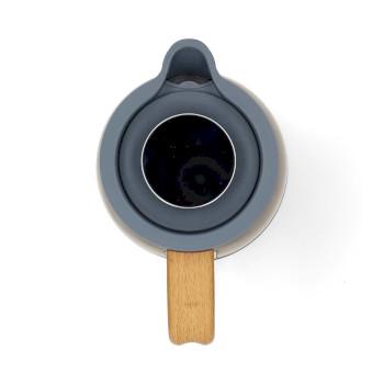 Wasserkocher 1,7 l Soft-Touch Schwarz 360 Grad drehbar Verdecktes - Nedis