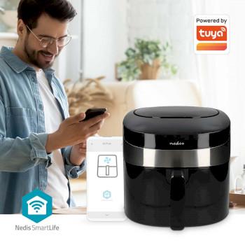 SmartLife Heißluftfritteuse Wi-Fi 7,2 l Timer: 240 min - Nedis