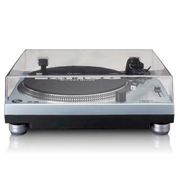 L-3809ME Direktantrieb Plattenspieler mit USB / PC Encoding Metallic blau - Lenco