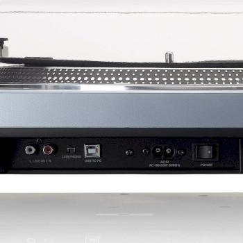 L-3809ME Direktantrieb Plattenspieler mit USB / PC Encoding Metallic blau - Lenco