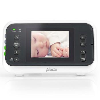 DVM-75 Video-Babyphone mit 2,4 Farbdisplay weiß/anthrazit - Alecto