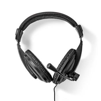 PC-Headset Over-Ear Stereo 1x 3,5 mm / 2x 3,5 mm Klappbar - Nedis