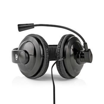 PC-Headset Over-Ear Stereo 1x 3,5 mm / 2x 3,5 mm Klappbar - Nedis