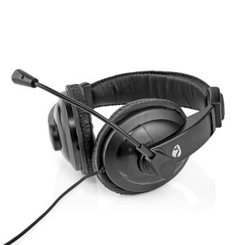 PC-Headset Over-Ear Stereo 1x 3,5 mm / 2x 3,5 mm Klappbar - Nedis