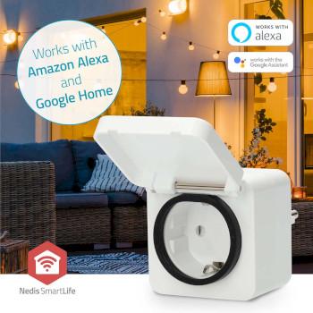 SmartLife Smart Stecker Zigbee 3.0 IP44 Energiezähler 3680 W - Nedis