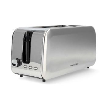 Toaster 2 Schlitze Bräunungsstufen: 7 Auftau-Funktion - Nedis