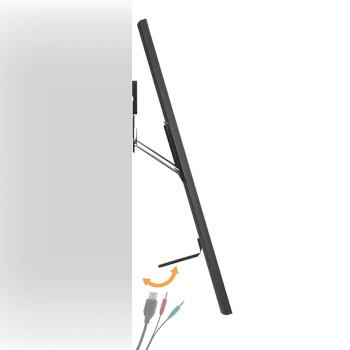 Fest installierte TV-Wandhalterung 43 - 85  Maximales Bildschirmgewicht: 60 kg Minimale - Nedis