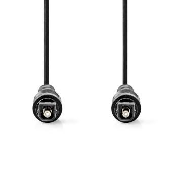Optische Audiokabel TosLink Male TosLink Male 2,00 m Rund PVC - Nedis