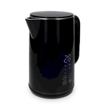 Wasserkocher 1,7 l Kunststoff Schwarz 50,60,70,80,90,100 C - Nedis