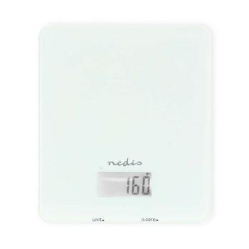 SmartLife-Küchenwaage Bluetooth® Glas / Kunststoff Weiß - Nedis