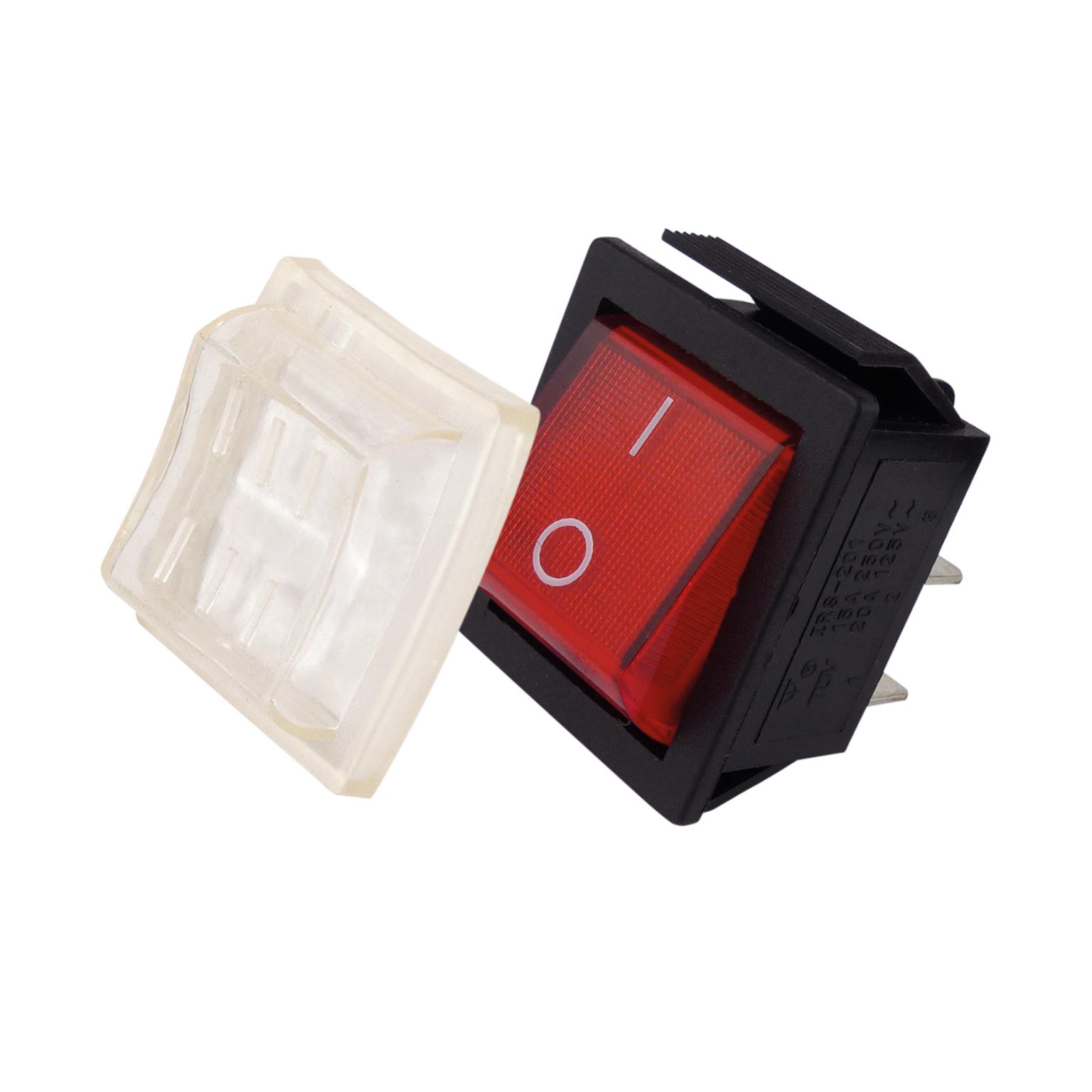 Kippschalterabdeckung 35 x 30 mm 10er Pack BLANKO