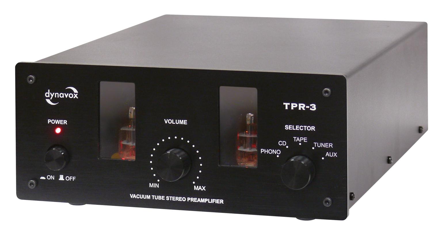 Dynavox Röhrenvorstufe TPR-3 schwarz