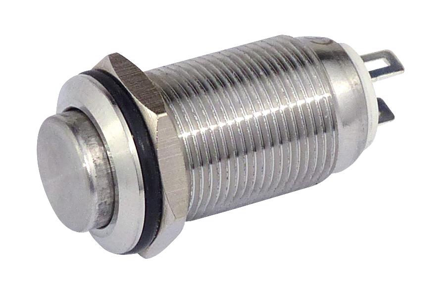 Metalltaster 12 mm 1 x Schließer BLANKO