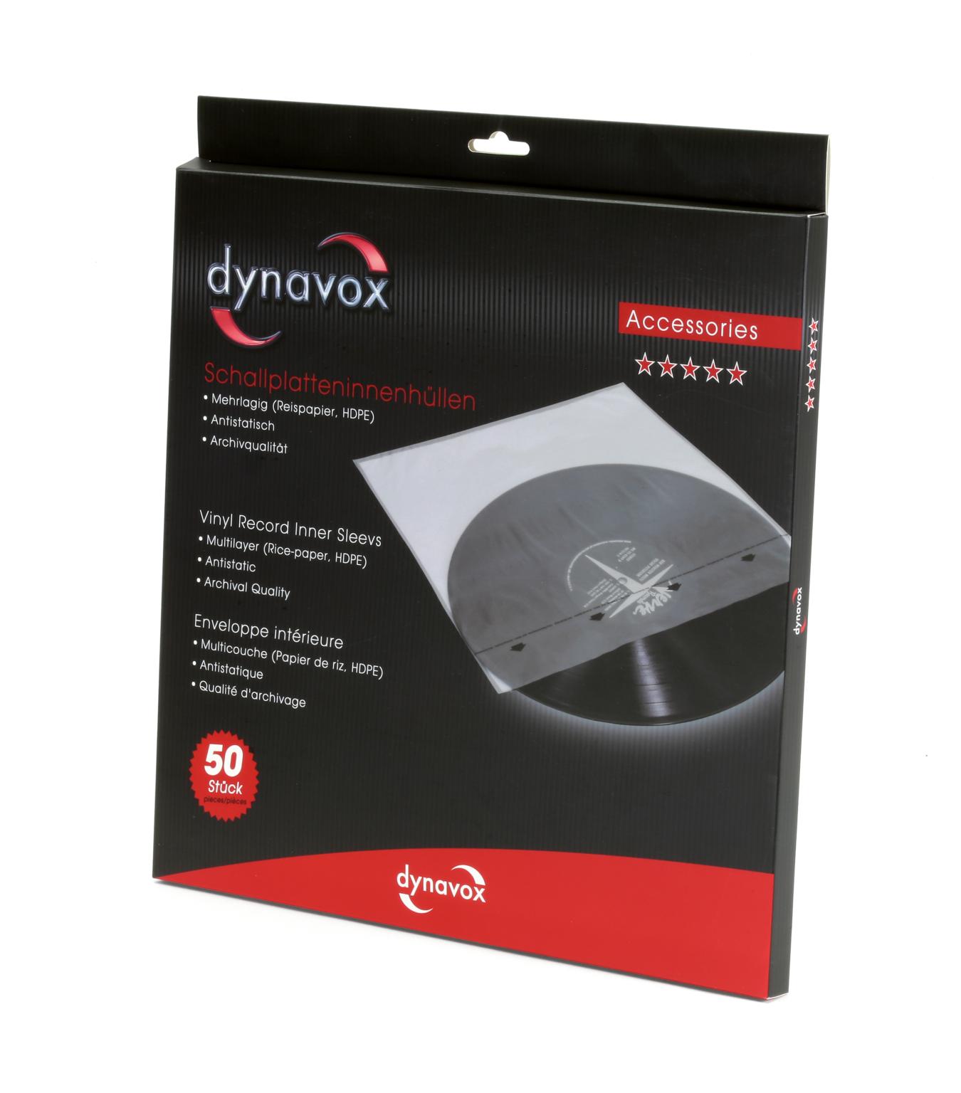 Dynavox Schallplatteninnenhüllen 50er-Pack