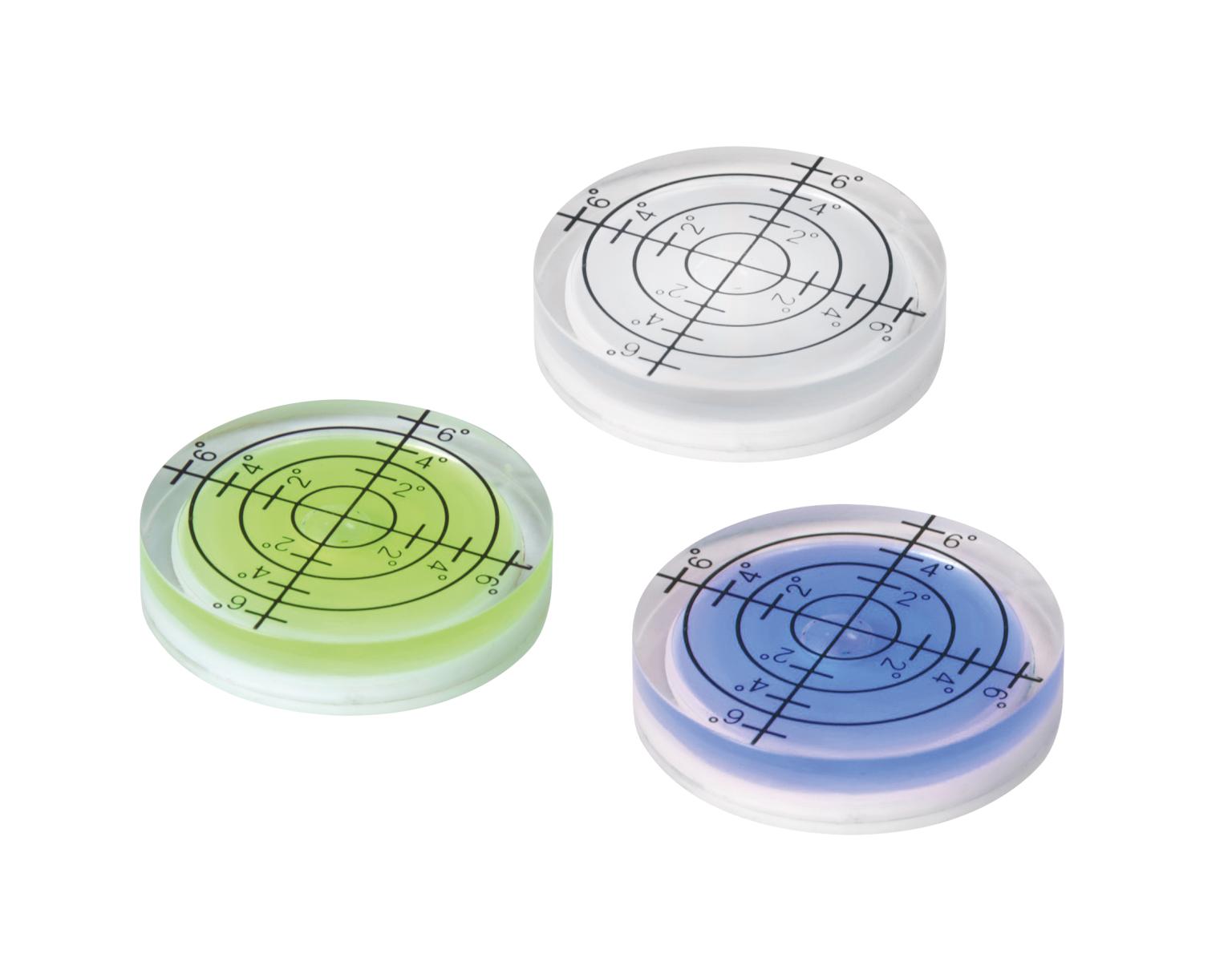 Wasserwaage Libelle 32 x 7 mm 3er-Set BLANKO