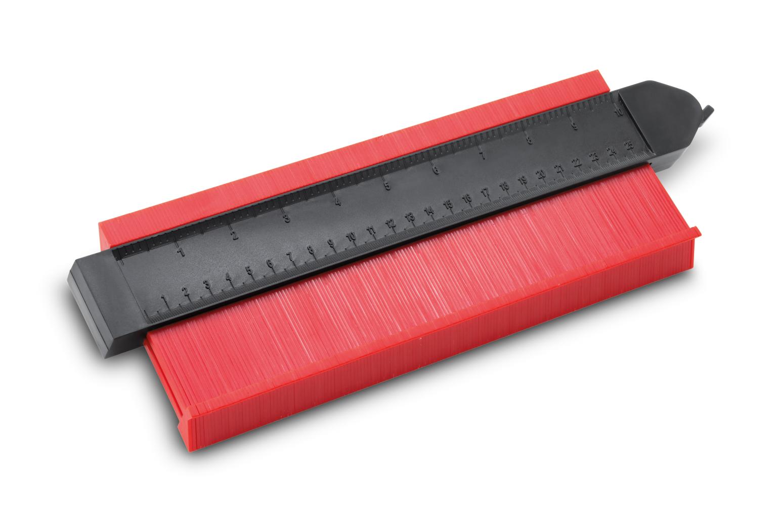 Konturenlehre 25 cm mit Verriegelung BLANKO