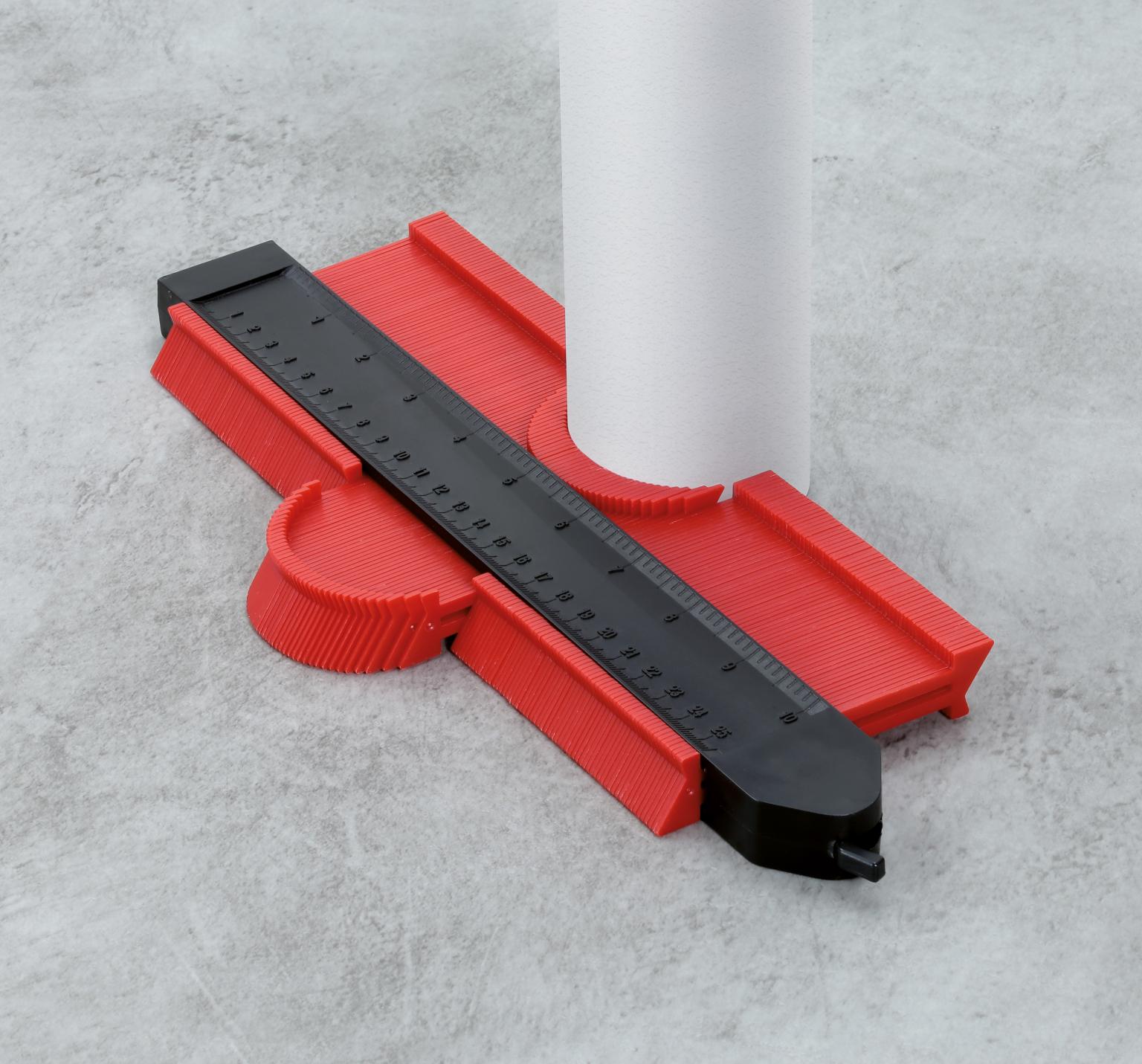 Konturenlehre 25 cm mit Verriegelung BLANKO