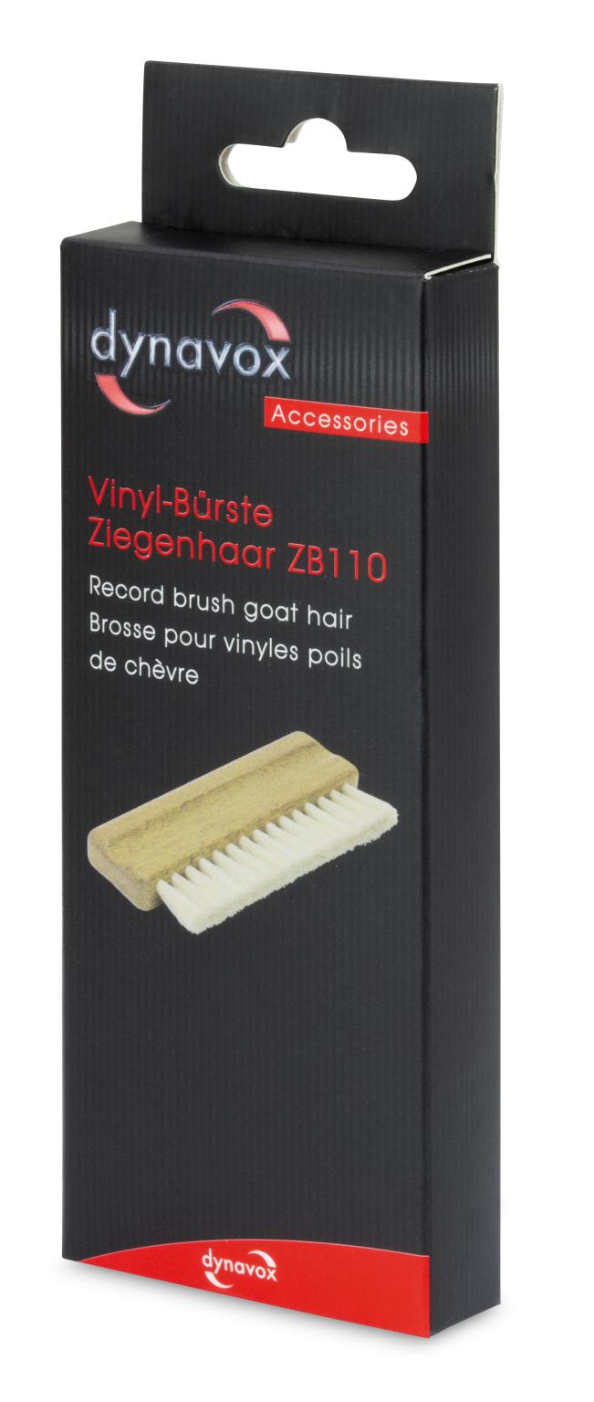 Dynavox Vinyl-Bürste Ziegenhaar ZB110 Bambusholz