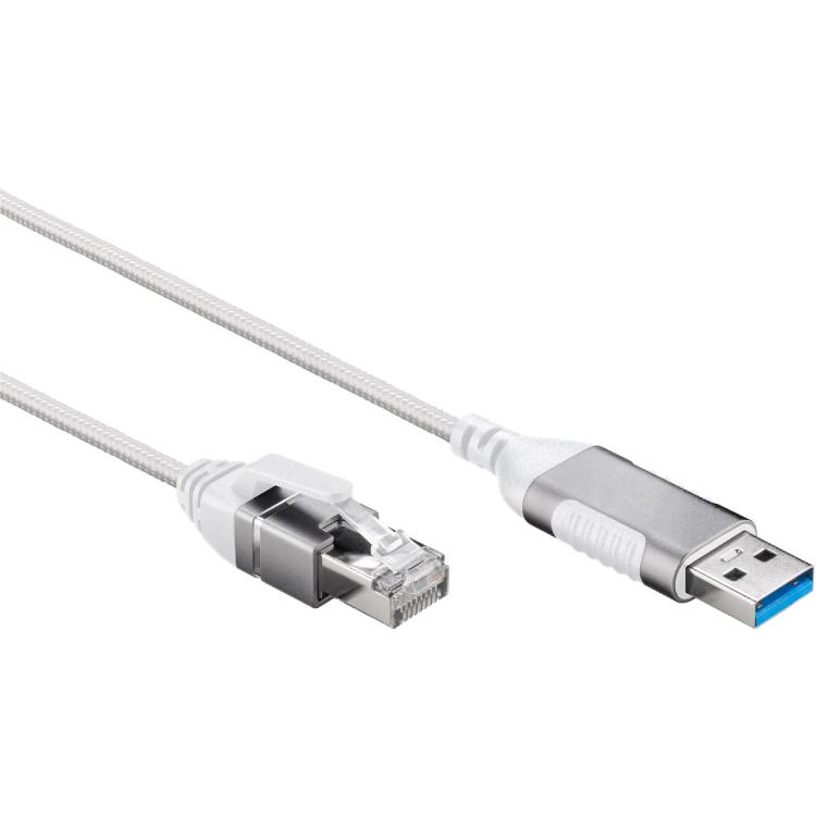 USB-zu-RJ45-Ethernet-Slimkabel - Goobay