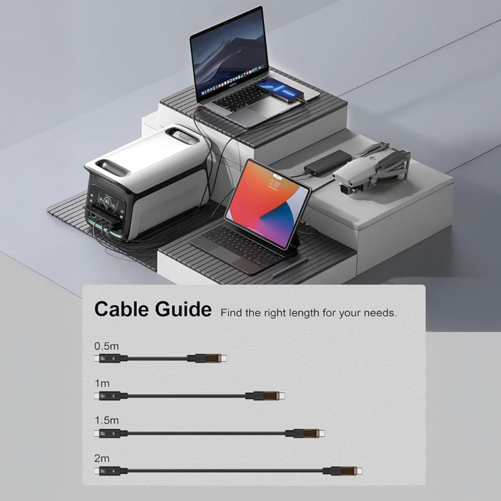 USB-C auf USB-C Kabel - Allteq