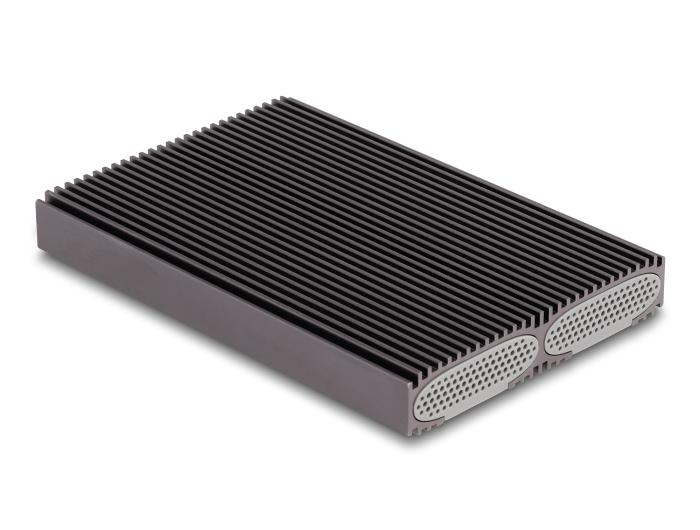 Delock Externes USB Type-C™ Dual Combo Gehäuse für 2 x M.2 NVMe PCIe o