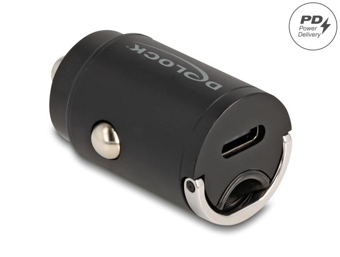 Delock Mini Kfz-Ladeadapter USB Type-C™ PD 3.0 mit 30 W