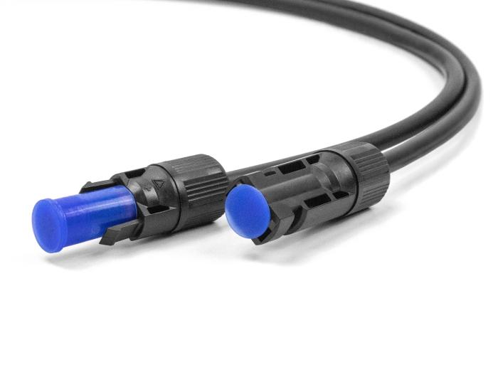 Delock DL4 Staubschutz für Stecker und Buchse, Silikon, 2-teilig, blau 10